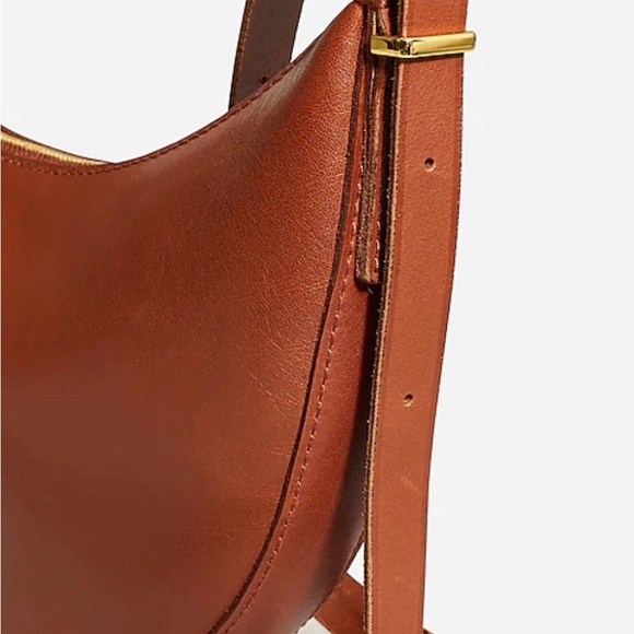 The Essential Convertible Top Handle Crossbody Mini Bag, Warm Cinnamon NWOT - Picture 4 of 9